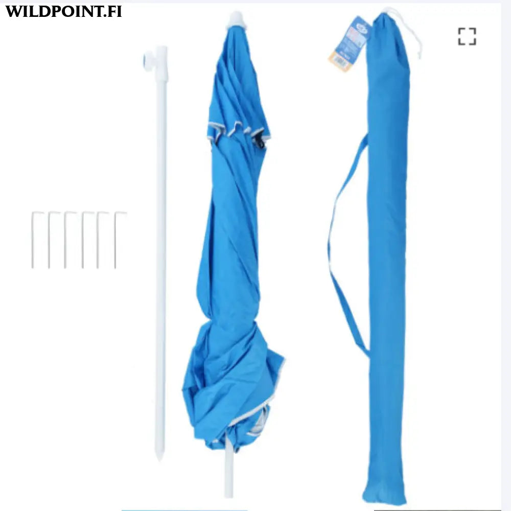 Aurinkovarjo rannalle xl 220 cm nc7822 nils - kaksi väriä - accessories