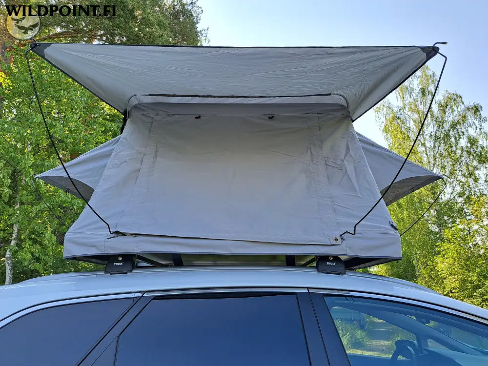 Auton kattoteltta ILMA lyhyt 1.4 HARMAA - Harmaa - Kattoteltta