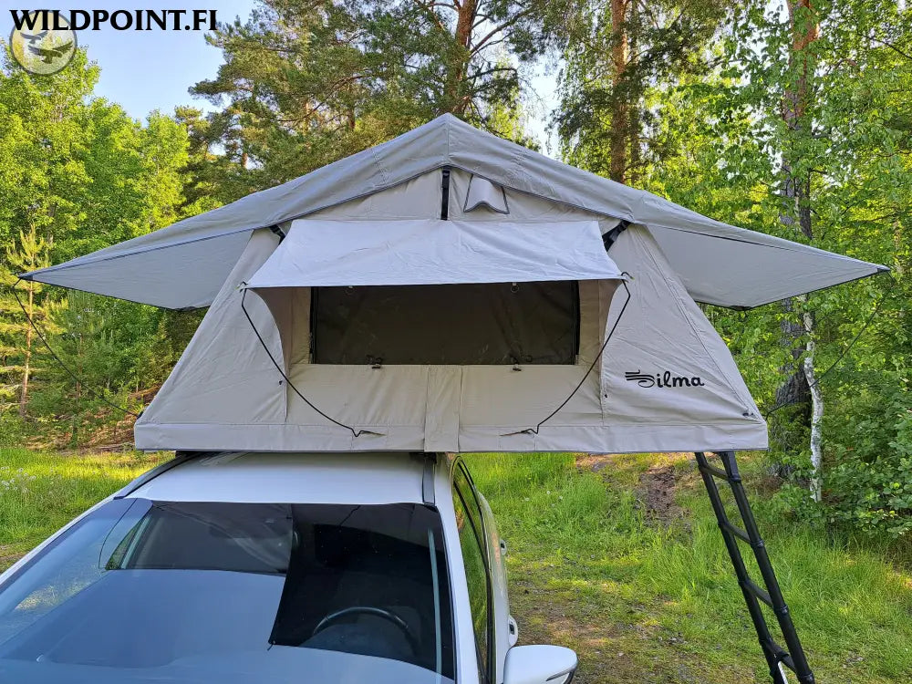 Auton kattoteltta ILMA lyhyt 1.4 HARMAA - Harmaa - Kattoteltta