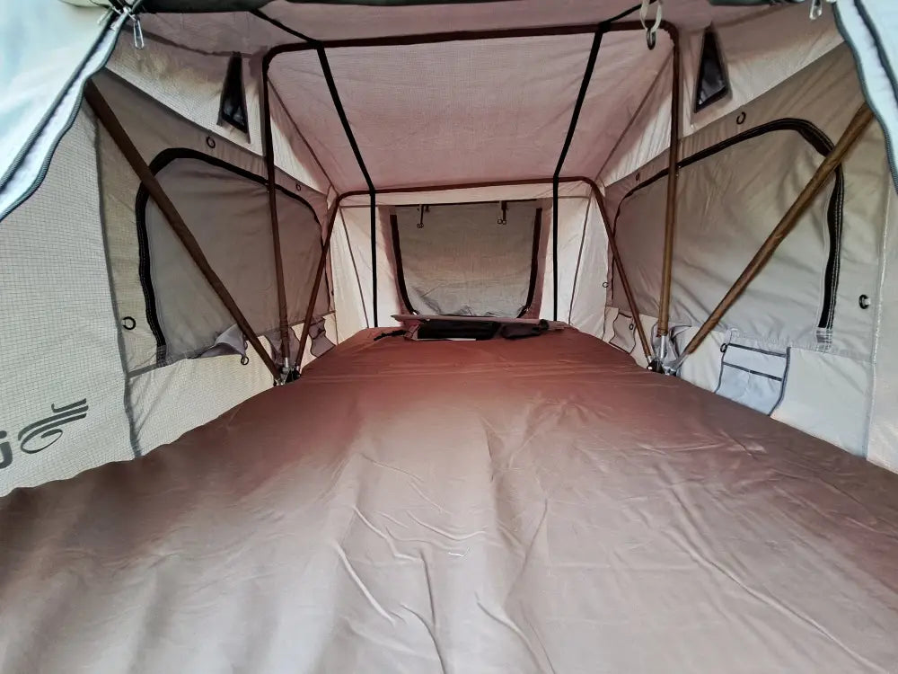 Auton kattoteltta ilma lyhyt 1.4 harmaa - harmaa - kattoteltta - wildpoint retkeilyvarusteet verkkokaupasta 1 156,50 €