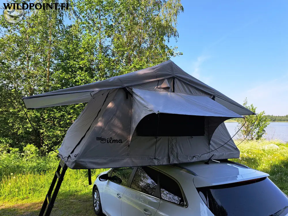 Auton kattoteltta ILMA lyhyt 1.4 HARMAA - Harmaa - Kattoteltta