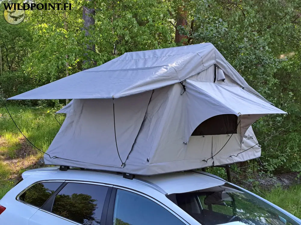 Auton kattoteltta ILMA lyhyt 1.4 HARMAA - Harmaa - Kattoteltta