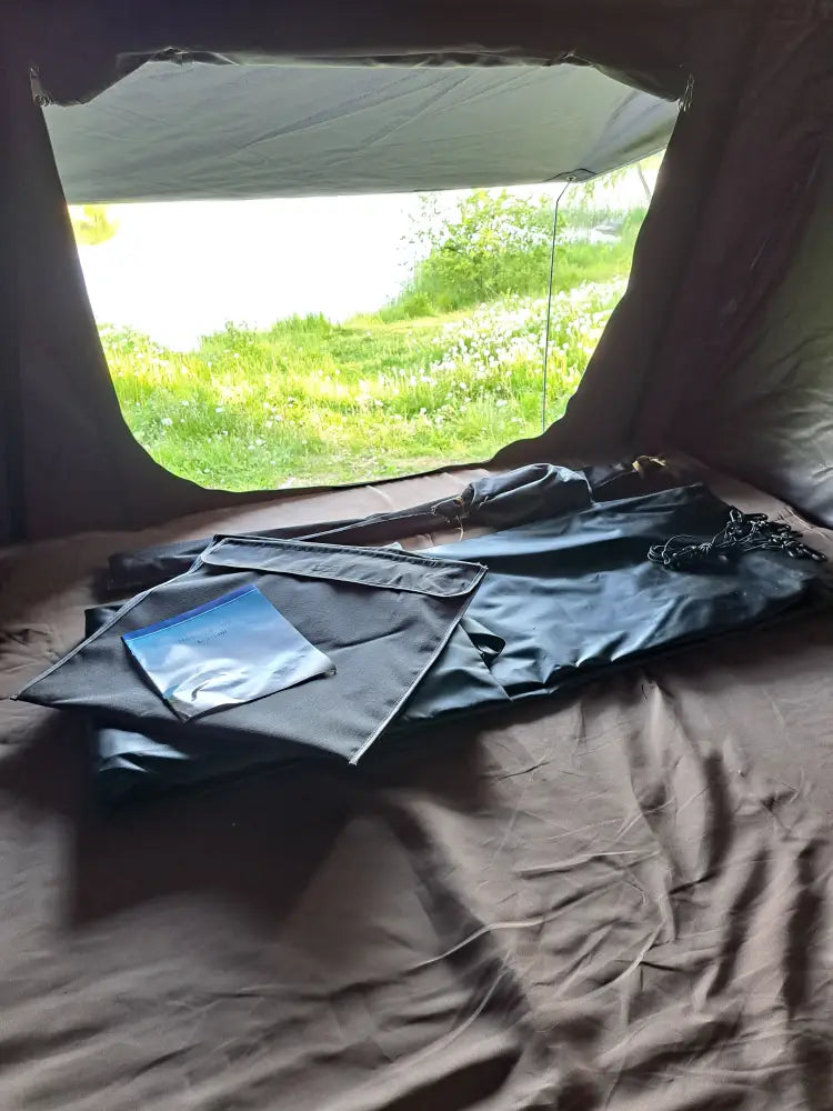 Auton kattoteltta ilma lyhyt 1.4 musta - musta - kattoteltta - wildpoint retkeilyvarusteet verkkokaupasta 1 285 €