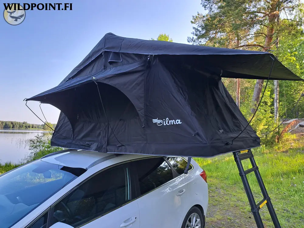 Auton kattoteltta ILMA lyhyt 1.4 MUSTA - Musta - Kattoteltta