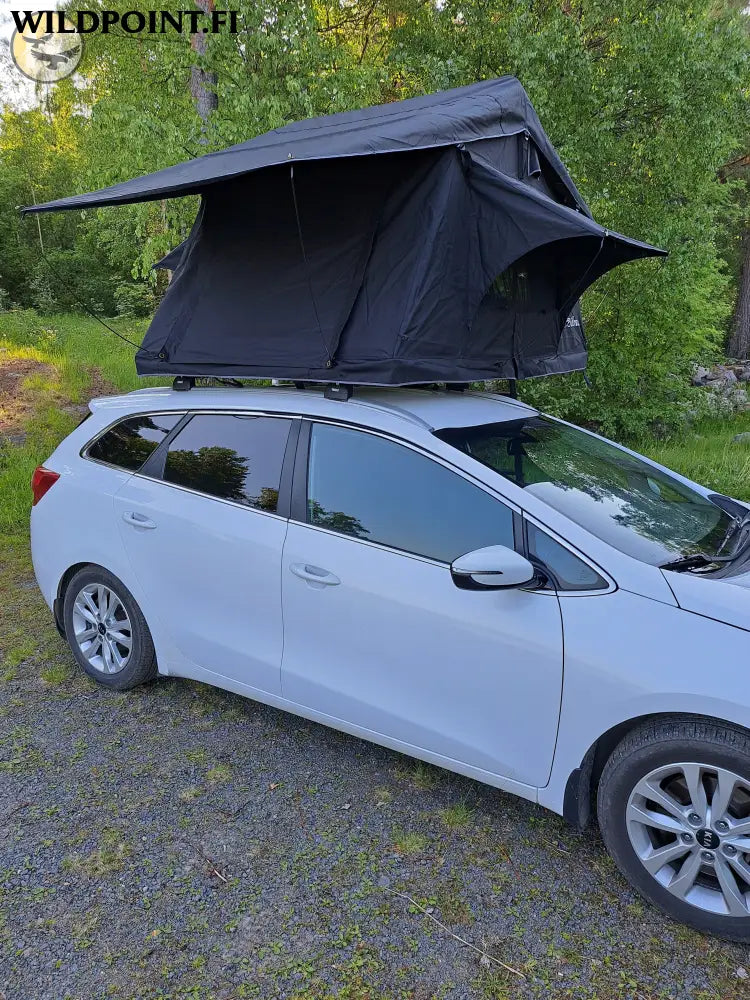 Auton kattoteltta ILMA lyhyt 1.4 MUSTA - Musta - Kattoteltta