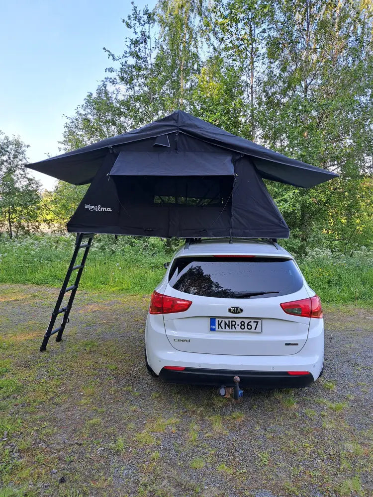 Auton kattoteltta ilma lyhyt 1.4 musta - musta - kattoteltta - wildpoint retkeilyvarusteet verkkokaupasta 1 285 €