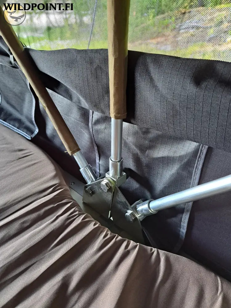 Auton kattoteltta ILMA lyhyt 1.4 MUSTA - Musta - Kattoteltta