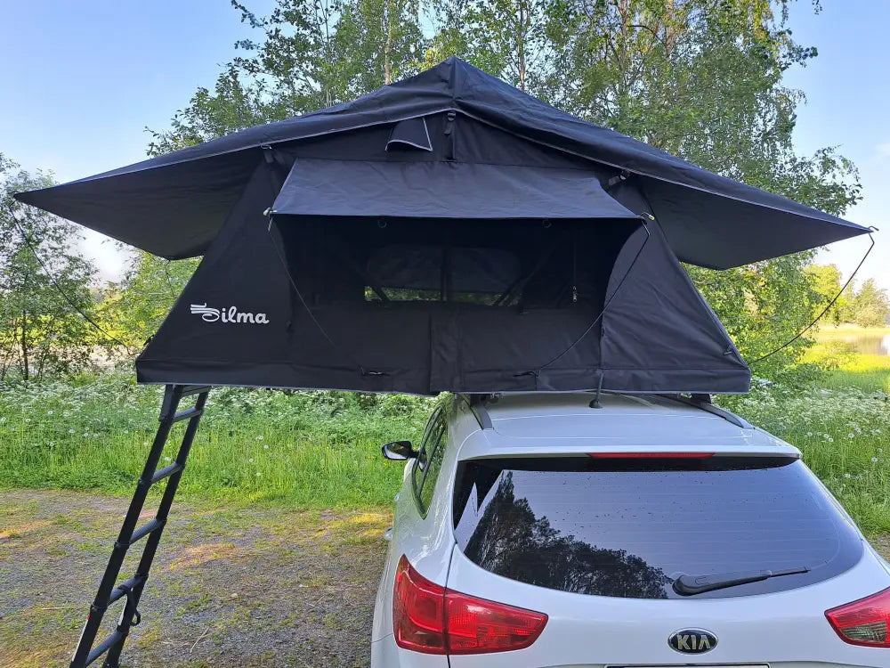 Auton kattoteltta ilma lyhyt 1.4 musta - musta - kattoteltta - wildpoint retkeilyvarusteet verkkokaupasta 1 285 €