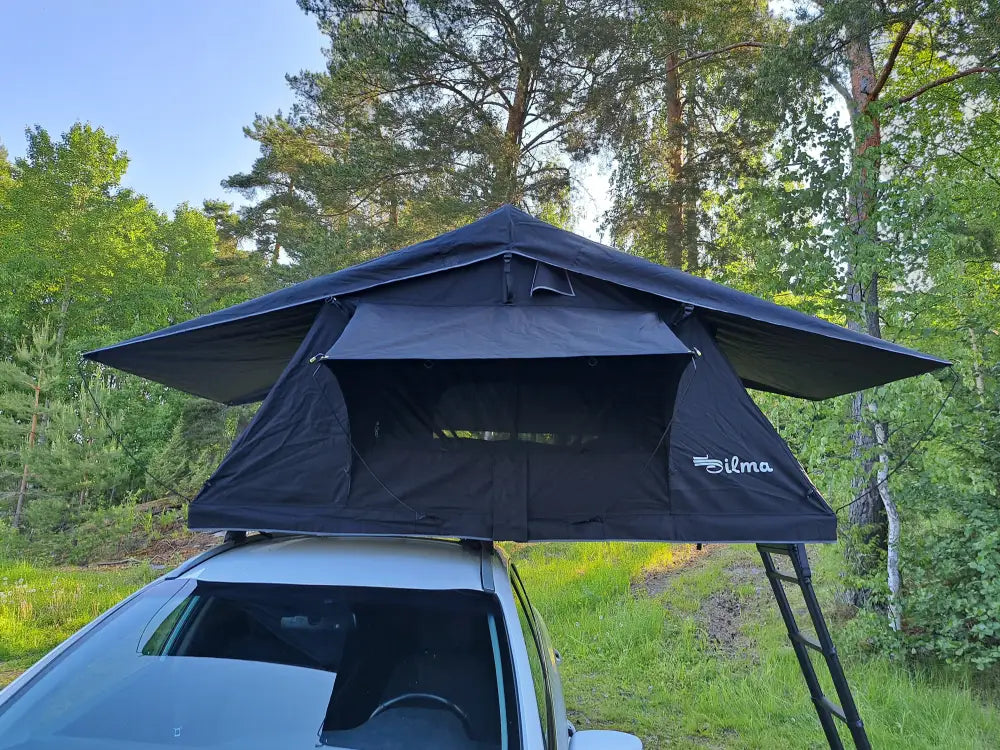 Auton kattoteltta ilma lyhyt 1.4 musta - musta - kattoteltta - wildpoint retkeilyvarusteet verkkokaupasta 1 285 €