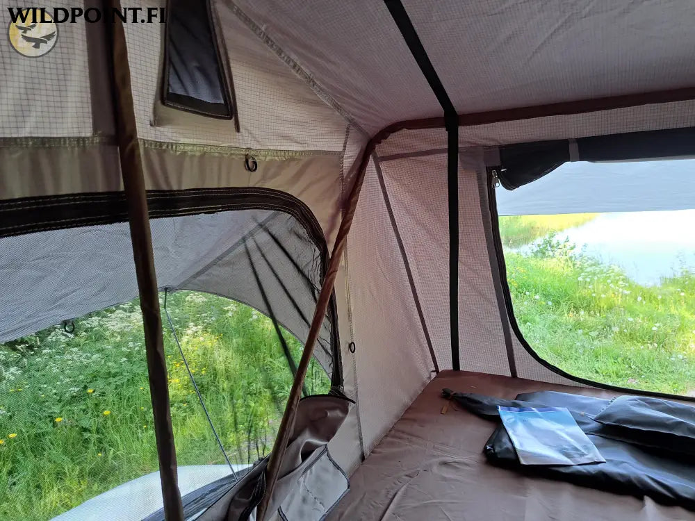 Auton kattoteltta ILMA pitkä 1.4 HARMAA - Harmaa - Kattoteltta