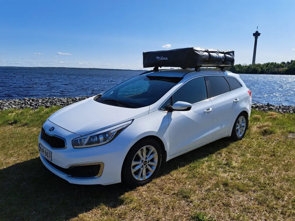 Auton kattoteltta ilma pitkä 1.4 harmaa - harmaa - kattoteltta - wildpoint retkeilyvarusteet verkkokaupasta 1 390 €