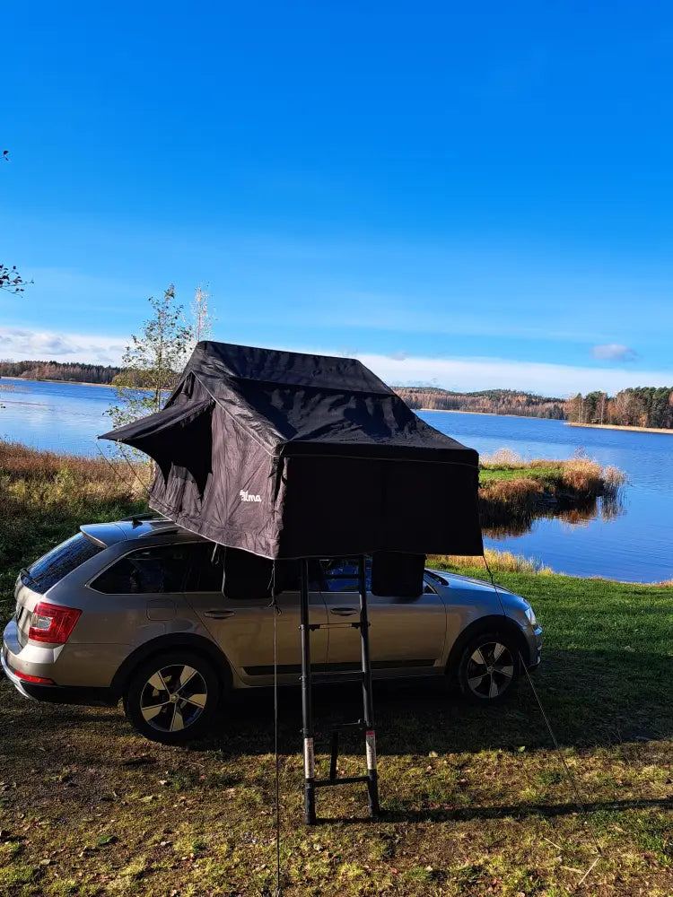 Auton kattoteltta ilma pitkä 1.4 musta - musta - kattoteltta - wildpoint retkeilyvarusteet verkkokaupasta 1 390 €