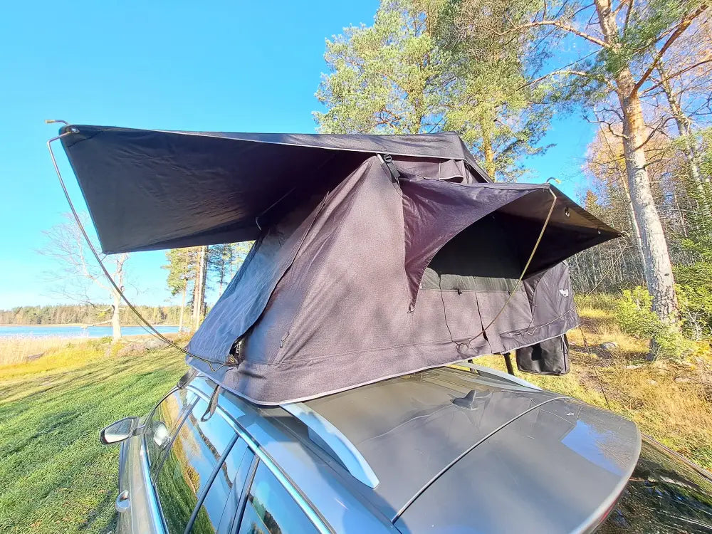 Auton kattoteltta ilma pitkä 1.4 musta - musta - kattoteltta - wildpoint retkeilyvarusteet verkkokaupasta 1 390 €