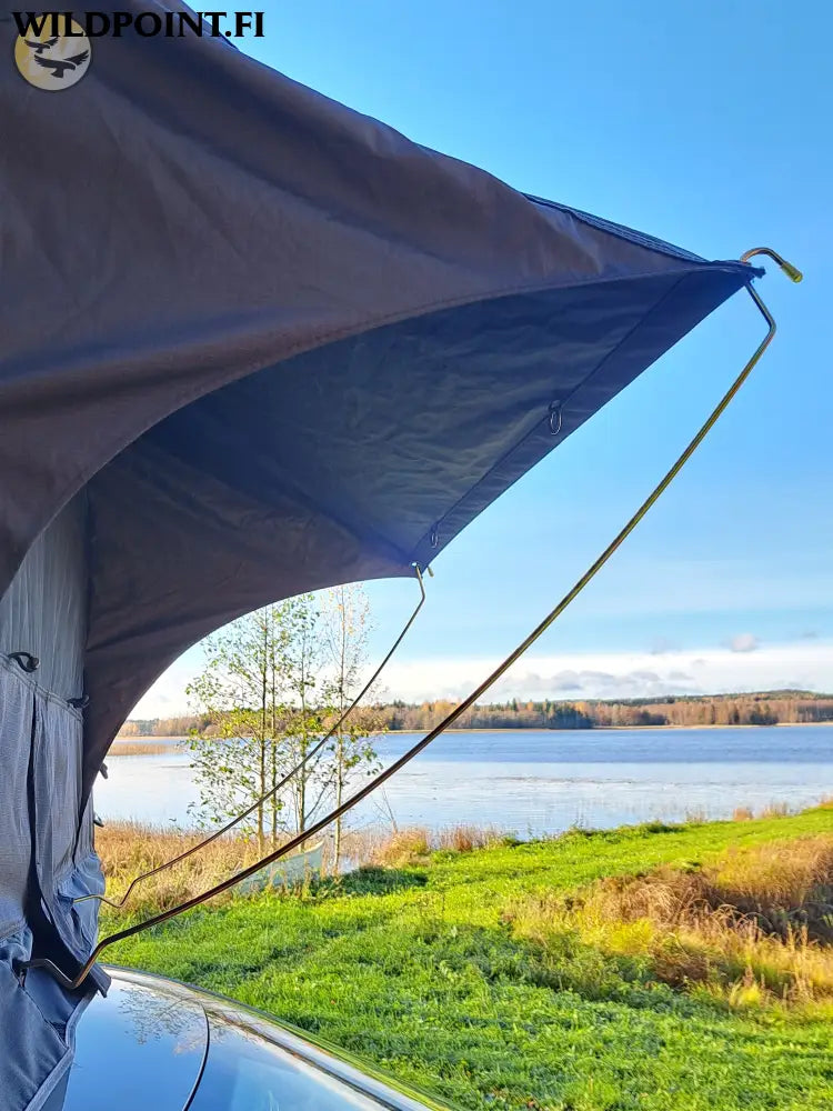 Auton kattoteltta ILMA pitkä 1.4 MUSTA - Musta - Kattoteltta