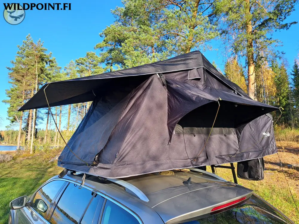 Auton kattoteltta ILMA pitkä 1.4 MUSTA - Musta - Kattoteltta