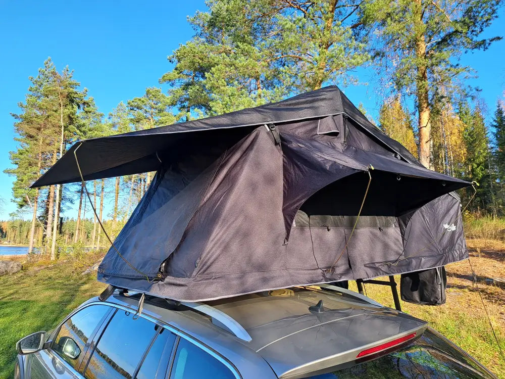 Auton kattoteltta ilma pitkä 1.4 musta - musta - kattoteltta - wildpoint retkeilyvarusteet verkkokaupasta 1 390 €