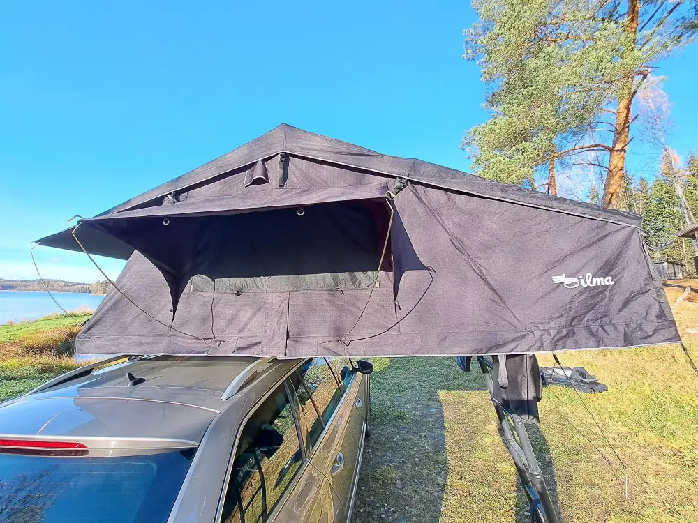 Auton kattoteltta ilma pitkä 1.4 musta - musta - kattoteltta - wildpoint retkeilyvarusteet verkkokaupasta 1 390 €