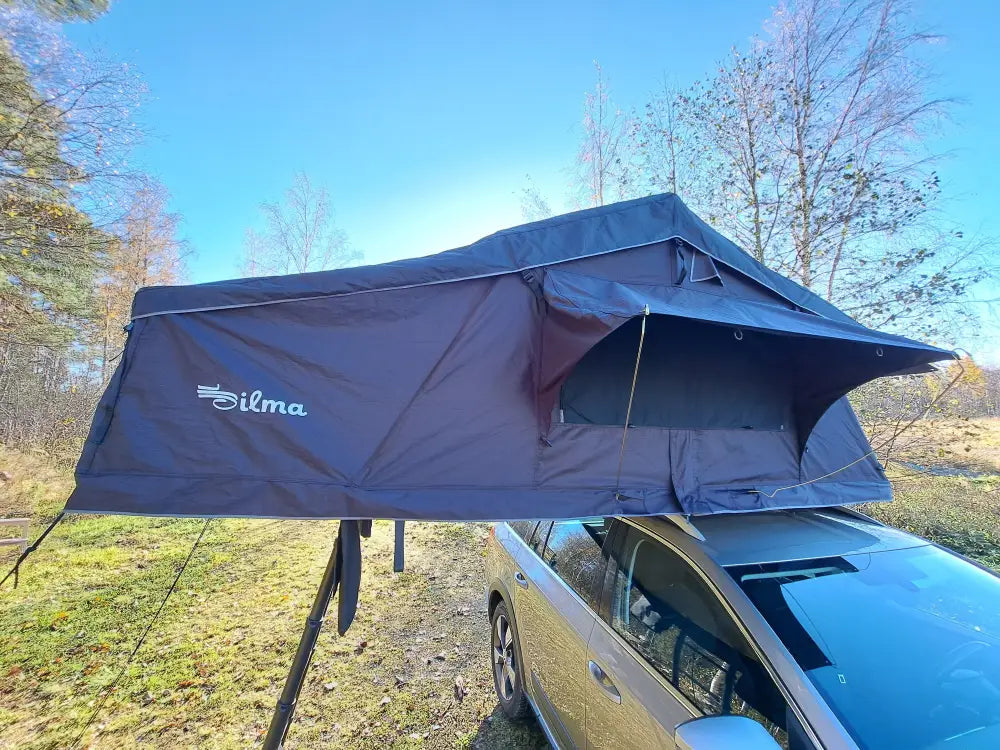 Auton kattoteltta ilma pitkä 1.4 musta - musta - kattoteltta - wildpoint retkeilyvarusteet verkkokaupasta 1 390 €