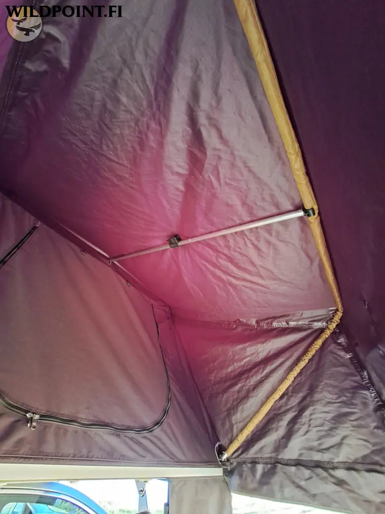 Auton kattoteltta ILMA pitkä 1.4 MUSTA - Musta - Kattoteltta