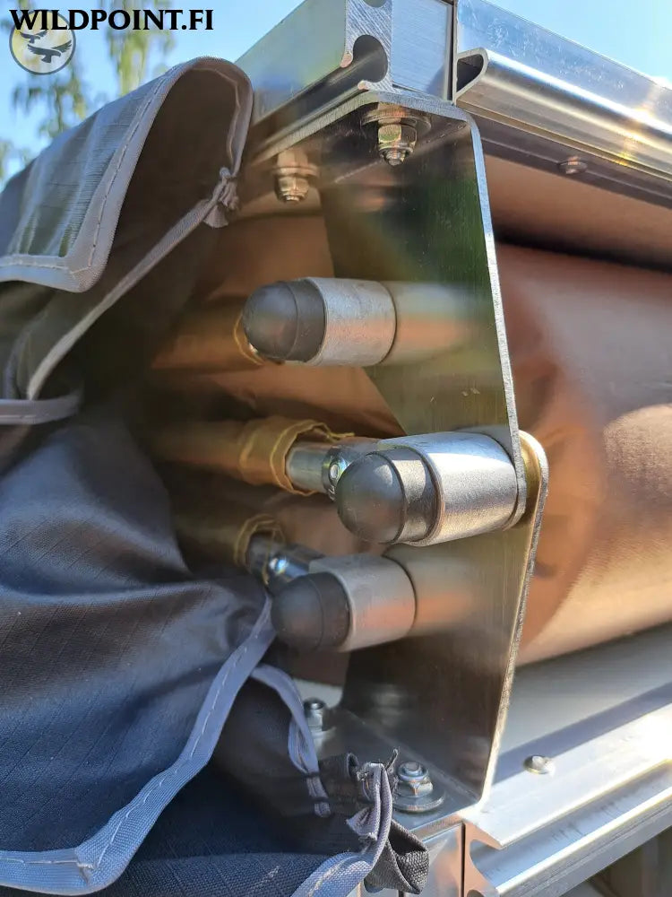 Auton kattoteltta ILMA pitkä 1.4 MUSTA - Musta - Kattoteltta