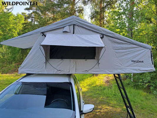 Auton kattoteltta ILMA pitkä 1.6 HARMAA - Harmaa - Kattoteltta