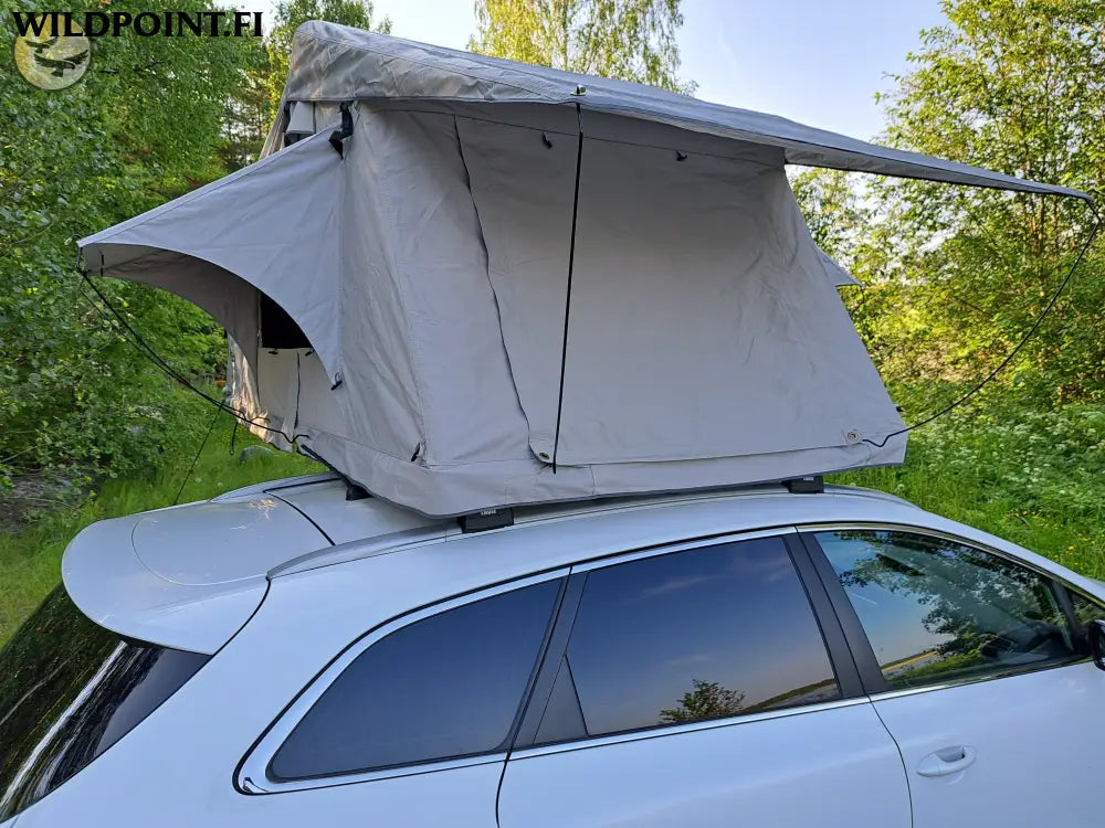 Auton kattoteltta ILMA pitkä 1.6 HARMAA - Harmaa - Kattoteltta