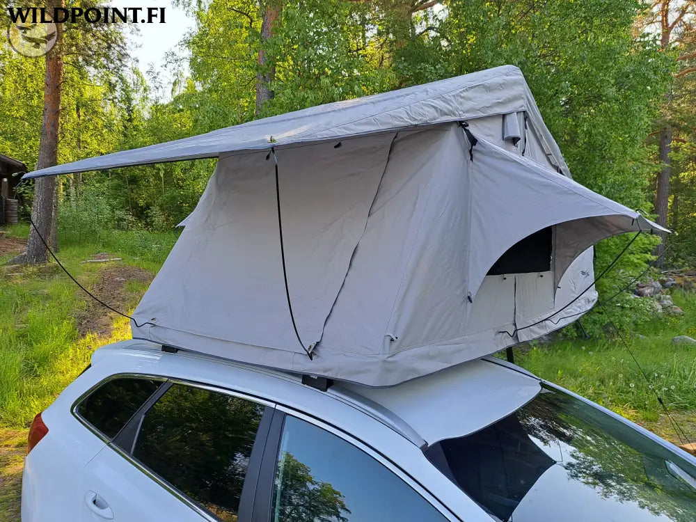 Auton kattoteltta ILMA pitkä 1.6 HARMAA - Harmaa - Kattoteltta