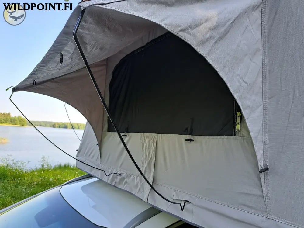 Auton kattoteltta ILMA pitkä 1.6 HARMAA - Harmaa - Kattoteltta