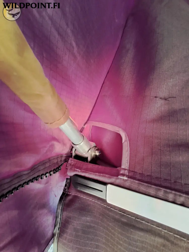 Auton kattoteltta ILMA pitkä 1.6 MUSTA - Musta - Kattoteltta