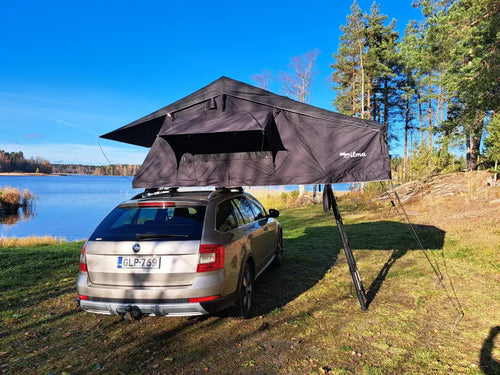 Autodachzelt ILMA lang 1.6 SCHWARZ