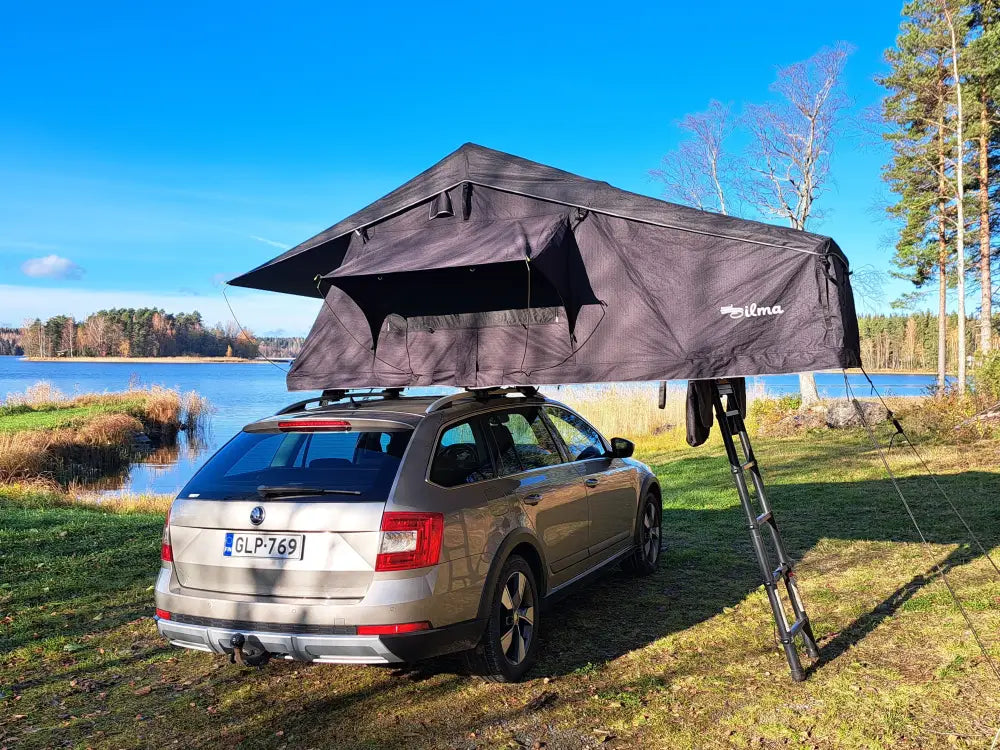 Auton kattoteltta ilma pitkä 1.6 musta - musta - kattoteltta - wildpoint retkeilyvarusteet verkkokaupasta 1 495 €