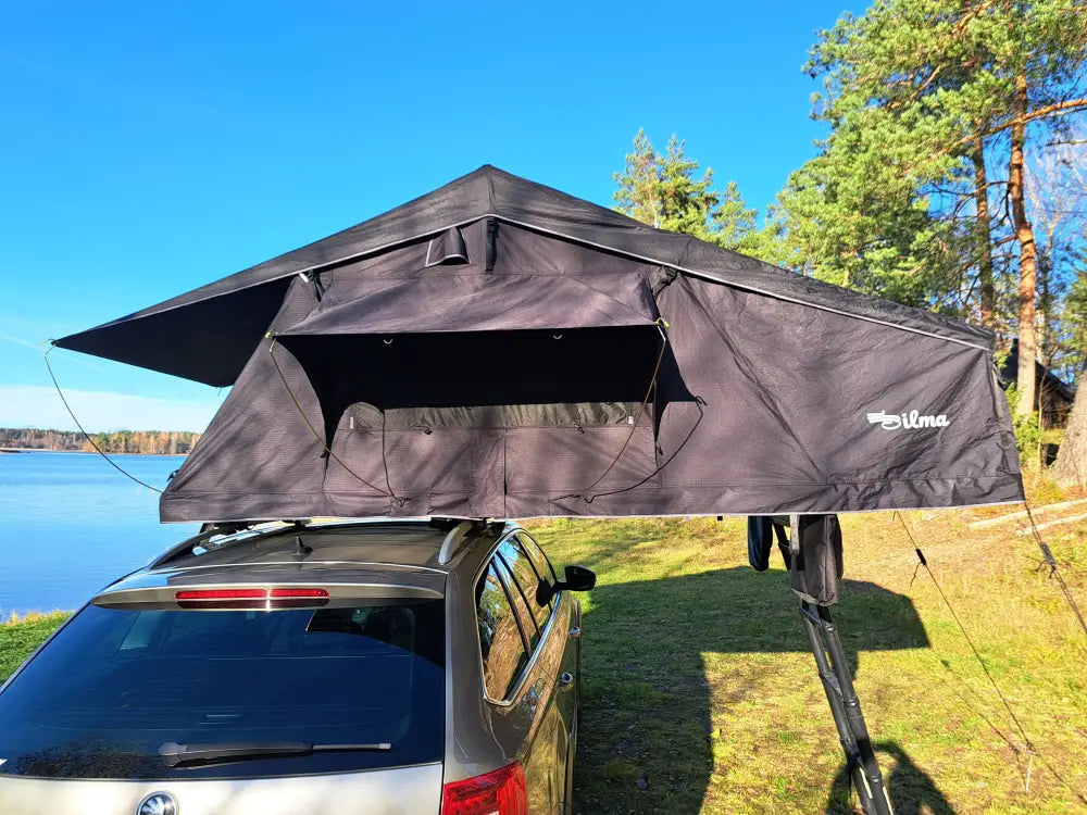 Auton kattoteltta ilma pitkä 1.6 musta - musta - kattoteltta - wildpoint retkeilyvarusteet verkkokaupasta 1 495 €