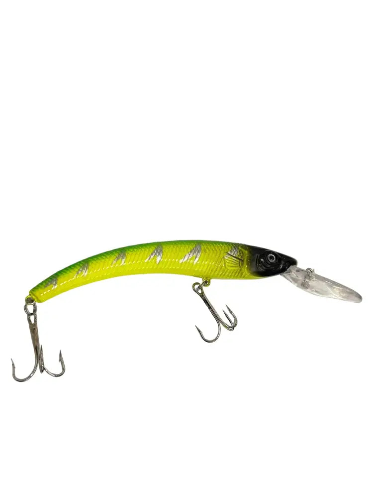 Banana diver syvännevappu 15 cm – samean veden kuhaviehe auringonpaisteelle. - kuhavaappu wobbler kuhan uisteluun