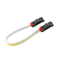 Bando 1k strap light työvalo harmaa ja oranssi led-valonauha joustavalla valkoisella rungolla ja upotetuilla keltaisilla ledeillä