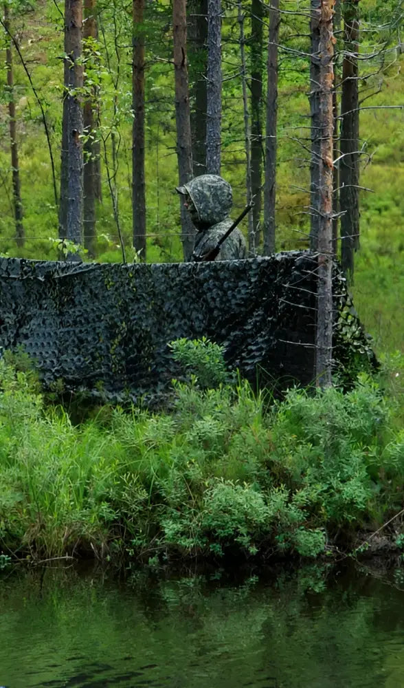 Bear claw naamioverkko kahdella värityksellä useita kokoja - retkeilyvarusteet verkkokaupasta