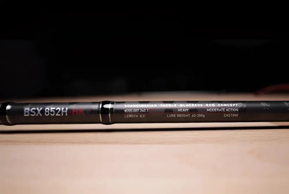 Blacksox bsx 852h-hk 60-200g hyrräkelavapa hauenkalastajat edition