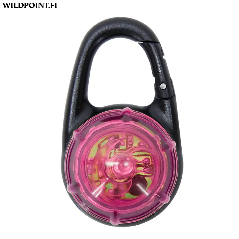 Boogie see me koiran huomiovalo - vaaleanpunainen