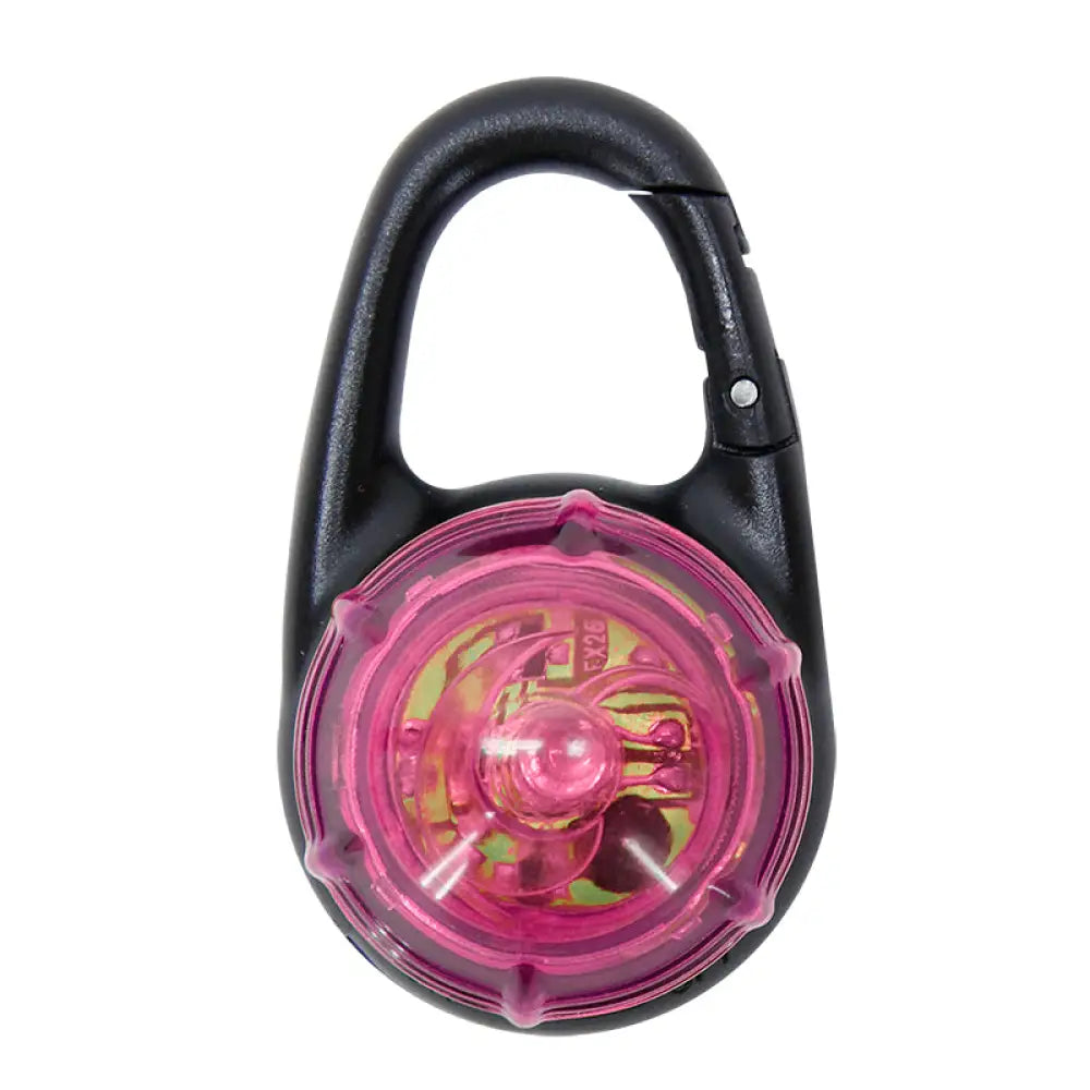 Boogie see me koiran huomiovalo - vaaleanpunainen - wildpoint outdoors retkeilyvarusteet verkkokaupasta 9,90 €