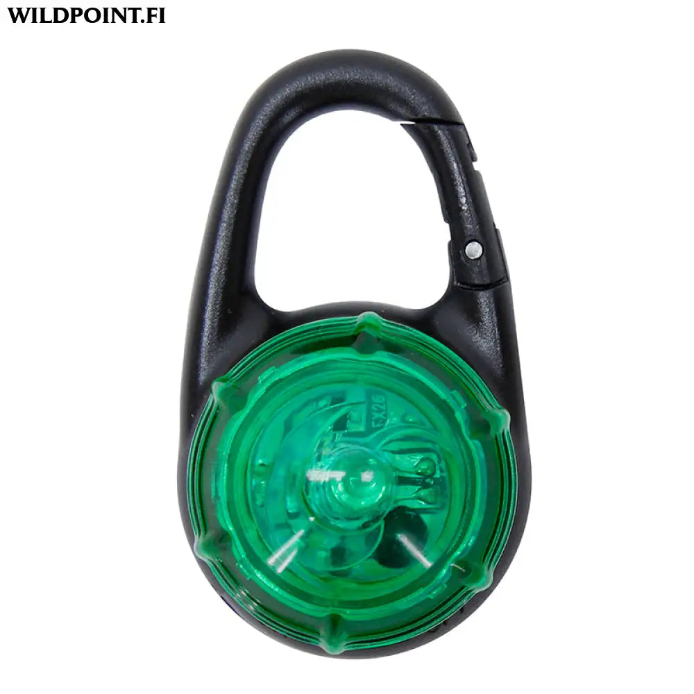 Boogie see me koiran huomiovalo - vihreä