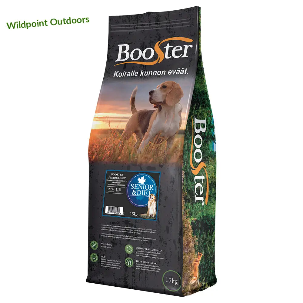 Booster senior & diet - 15kg - wildpoint outdoors retkeily 49,90 €