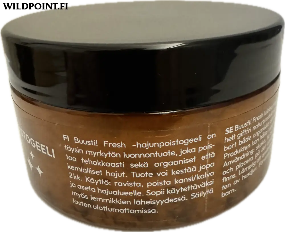 Buusti! Hajunpoistogeeli hajusteeton 200 ml