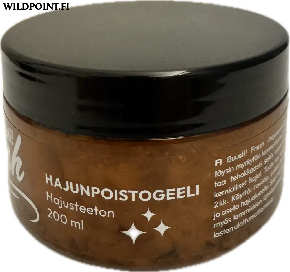 Buusti! Hajunpoistogeeli hajusteeton 200 ml