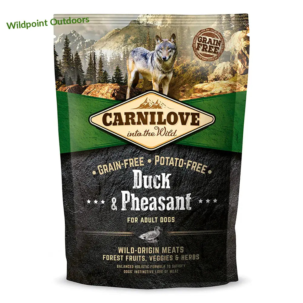 Carnilove ankka & fasaani koiran kuivaruoka aikuiselle - 1.5kg - retkeily 15,90 €