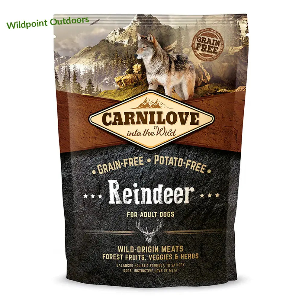 Carnilove poro koiran kuivaruoka aikuiselle - 1.5kg - retkeily 15,90 €