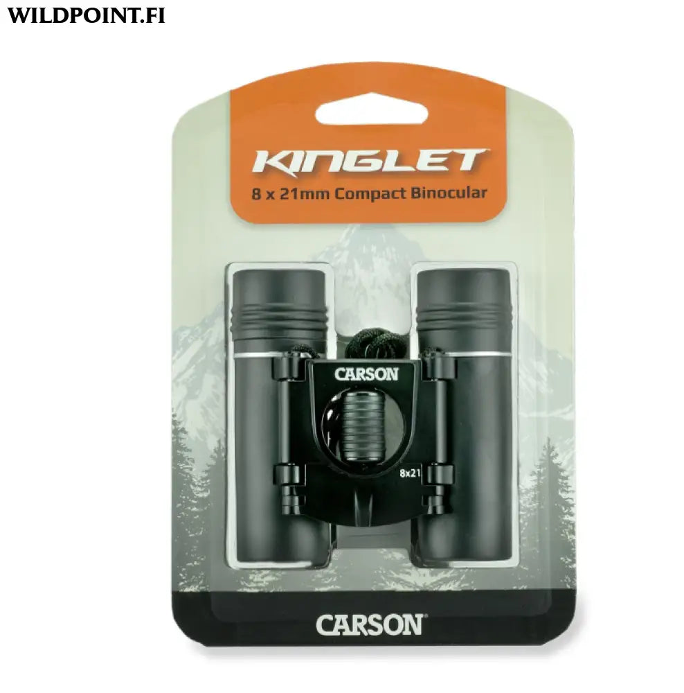 Carson kinglet 8x21mm pienikokoiset kiikarit