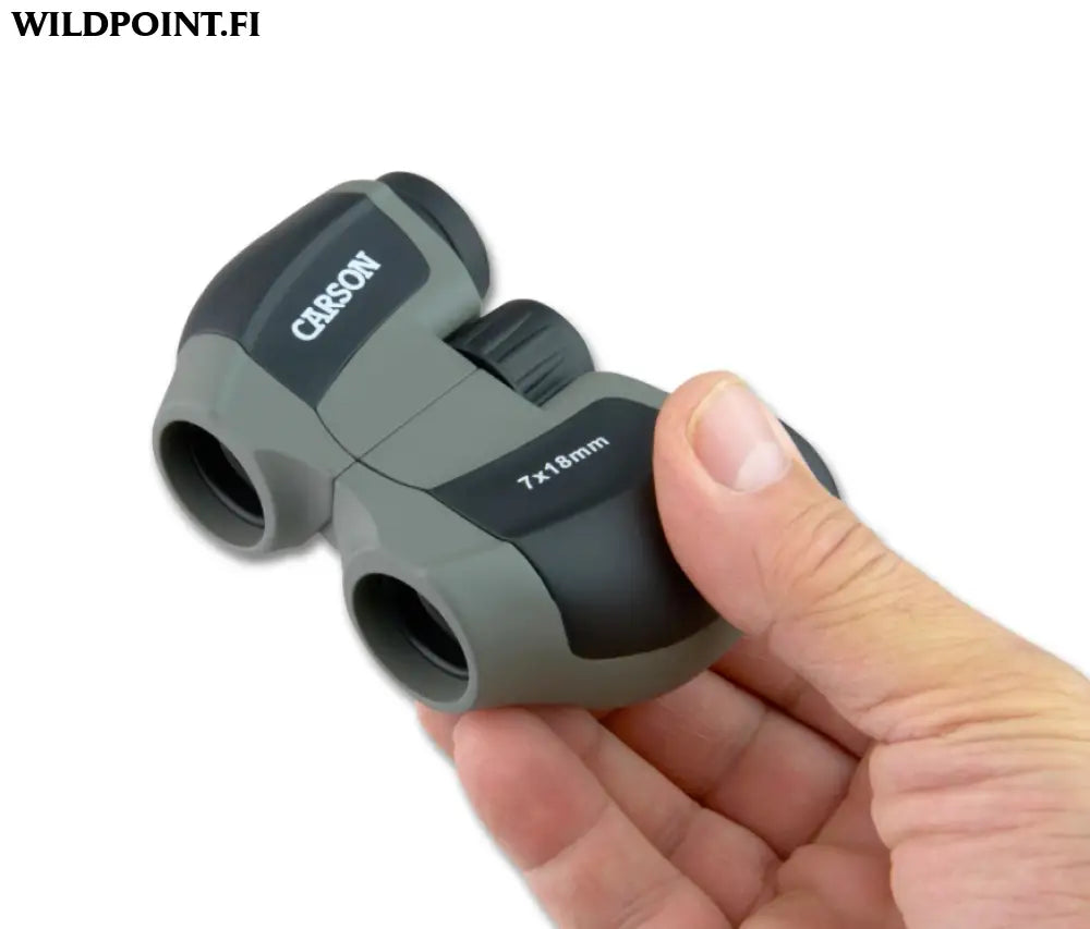 Carson miniscout 7x18mm pienikokoiset kiikarit