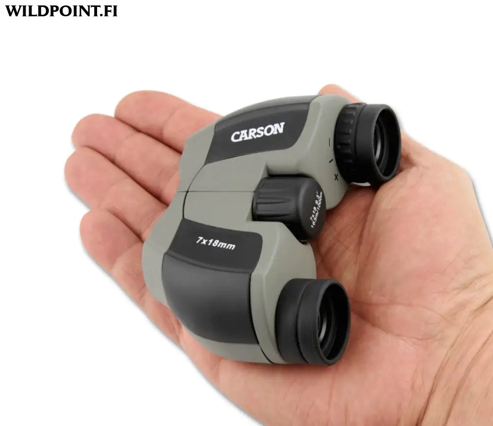 Carson miniscout 7x18mm pienikokoiset kiikarit