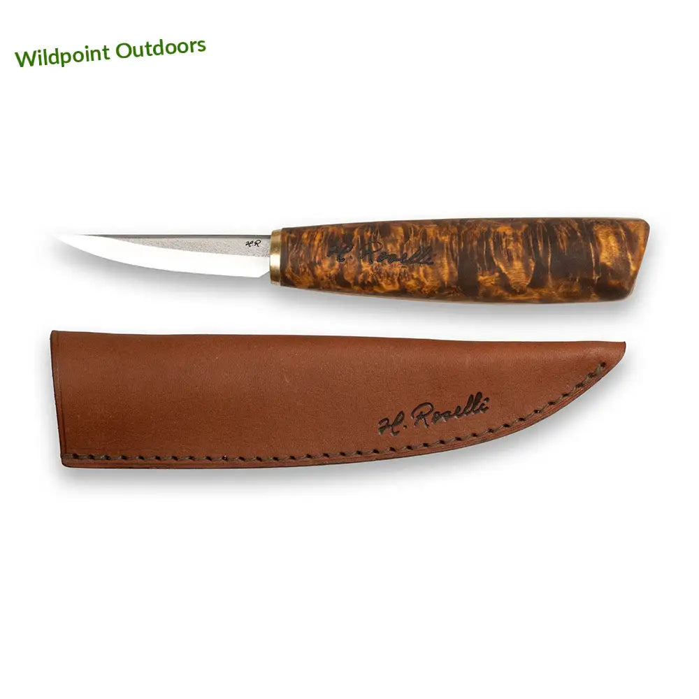 Carving knife short blade - knife - wildpoint outdoors retkeily 122 €