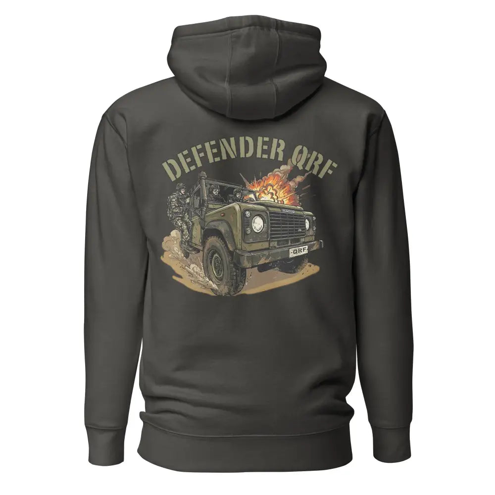 Defender qrf huppari - vintage black / s - hoodie sotilastyylinen vaate retkeilyvarusteet verkkokaupasta 79 €