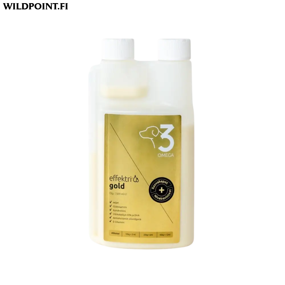 Effektri gold dog - omega-3 + nivelravinteet - effektri gold dog 500ml